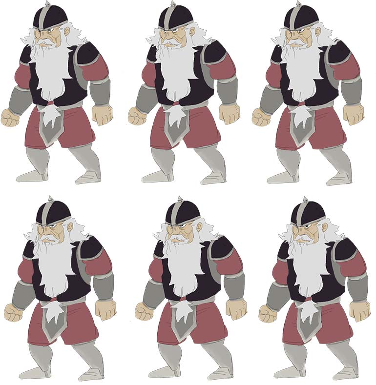 Dwarf sprite sheet