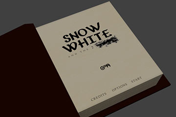 Snow White and the 7 intro book cover